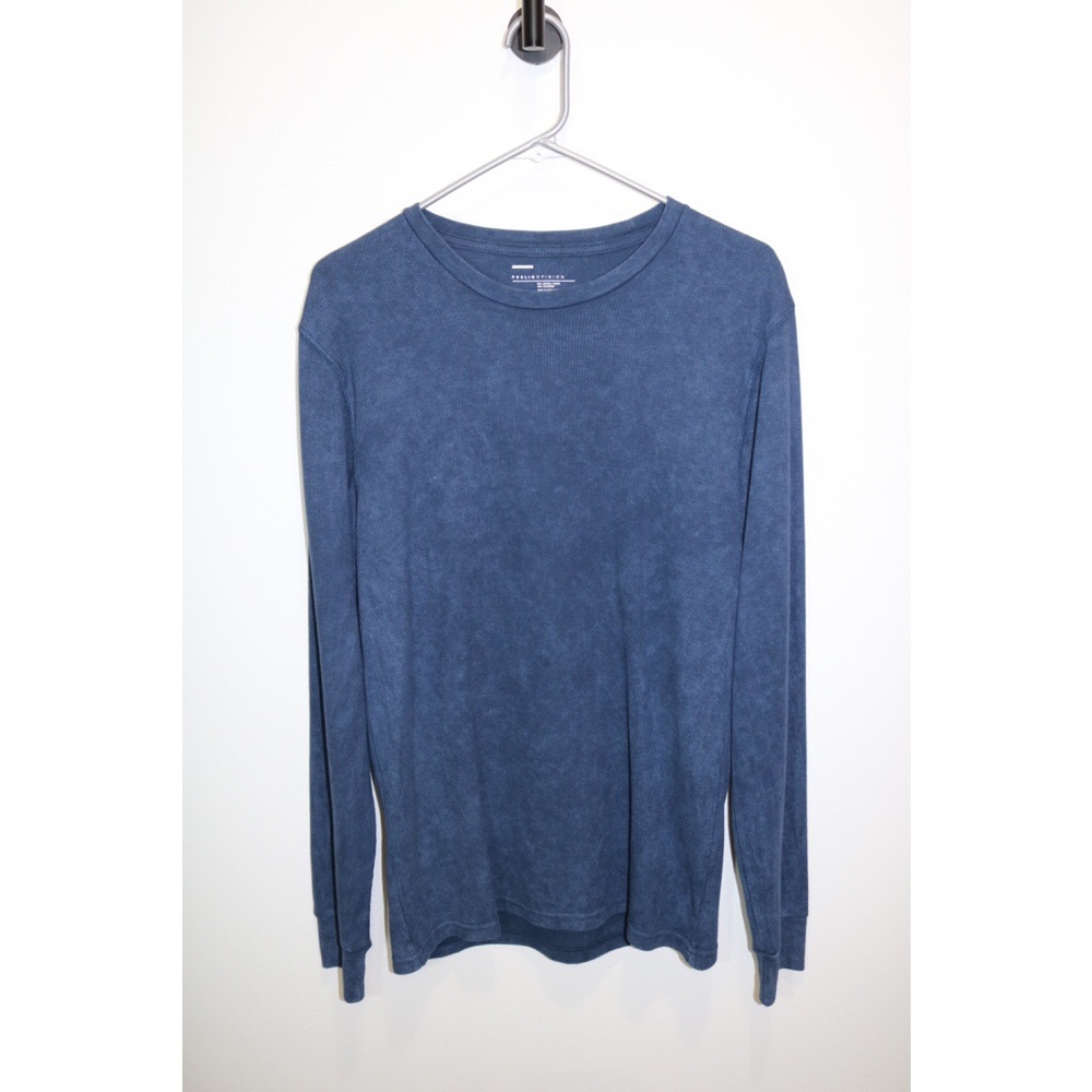 Public Opinion Long Sleeve Sweat Shirt Size S